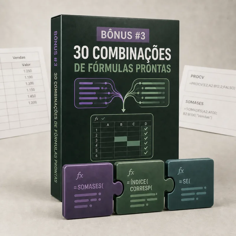 30 Combinações de Fórmulas Prontas